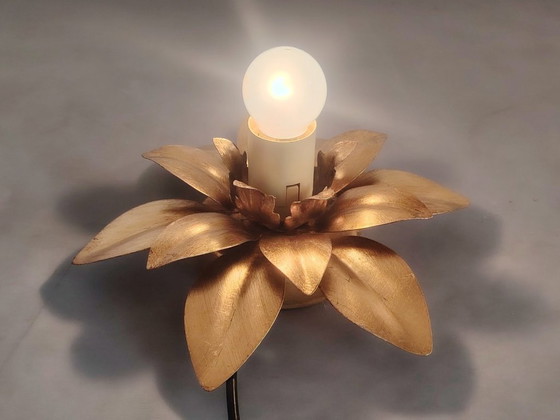 Image 1 of Wandlampen in Hollywood Regency-stijl uit de jaren 70.