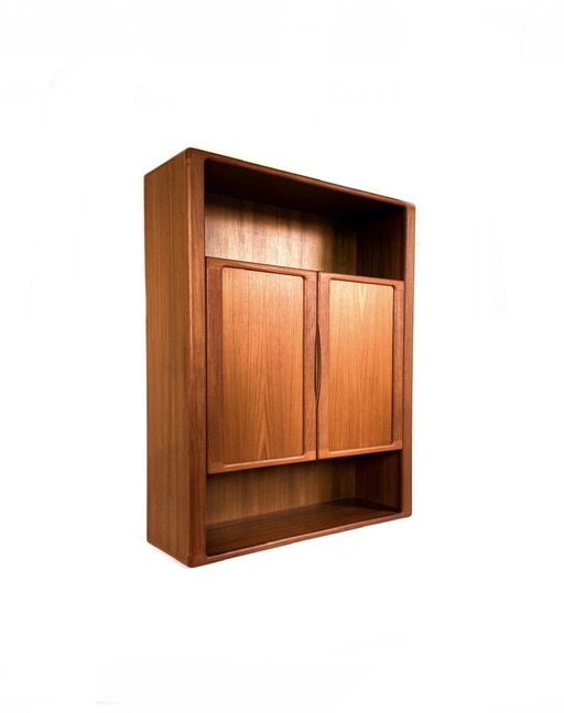 Armario de pared danés vintage, Silkenborg Møbelfabrik '80