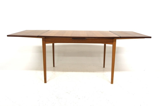 Teakhouten Eettafel, Zweden, 1960 (foto 3 van 6)