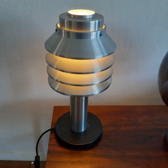 Image 1 of Two Hans-Agne Jakobssen mushroom table lamps. Sweden, 1960.