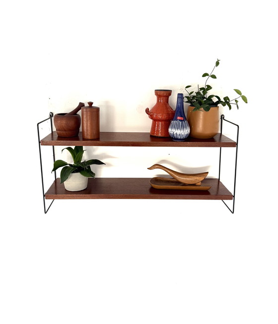 Image 1 of Appendiabiti da parete vintage in teak, WHB Germania anni '60