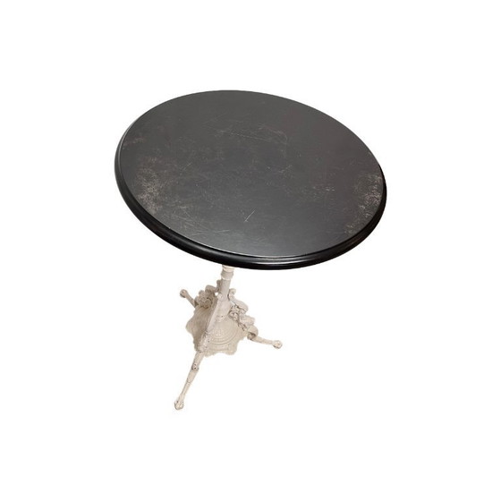 Image 1 of Antique Swedish cast iron plant table, from around 1900