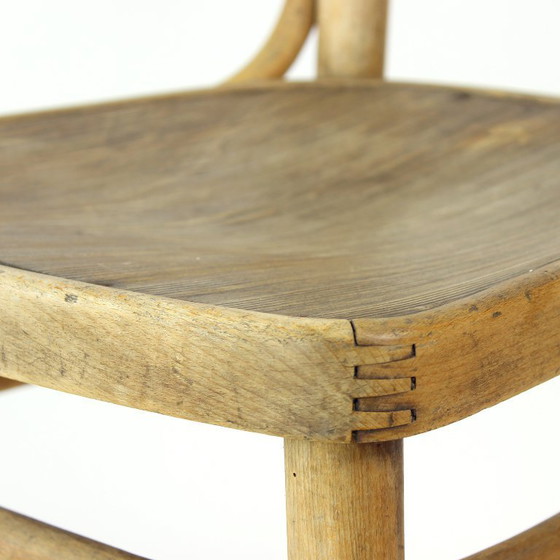 Image 1 of Vintage bistrostolen van gebogen hout van Thonet, jaren 1920