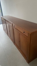 Cherry wood sideboard