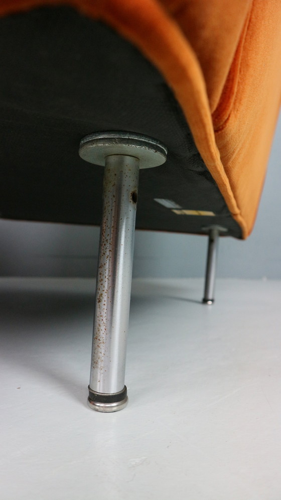 Image 1 of Paire de fauteuils 25 BC de Florence Knoll en velours, années 1950