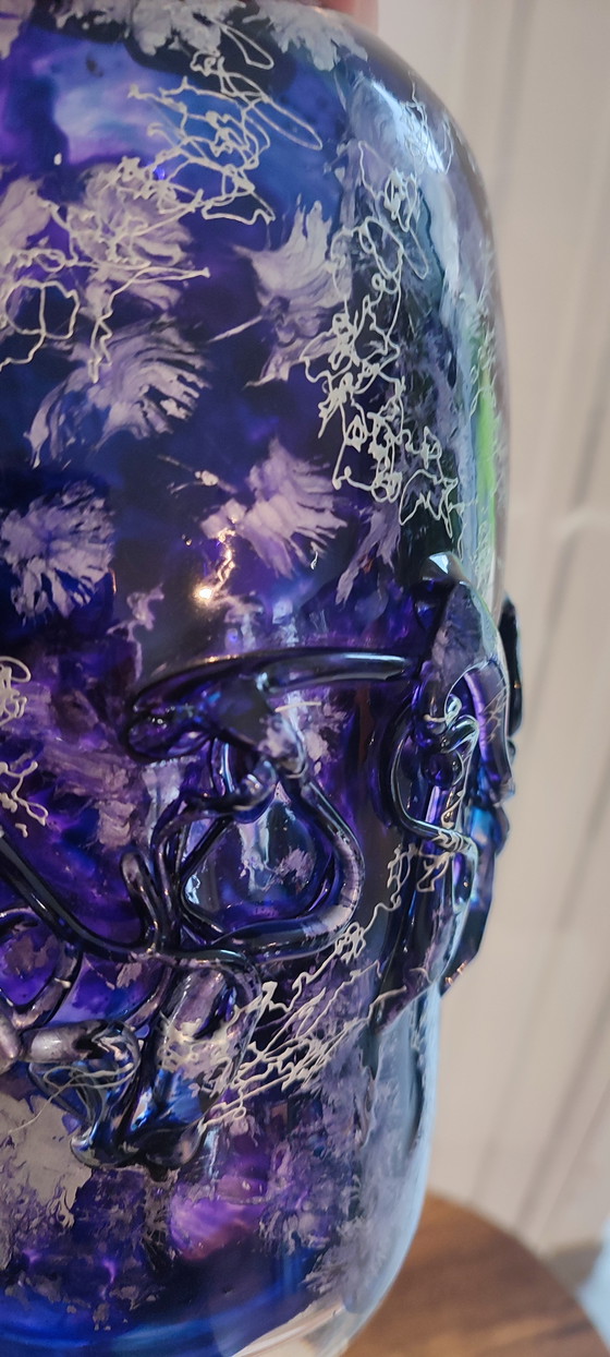 Image 1 of Grand vase vintage verre italien