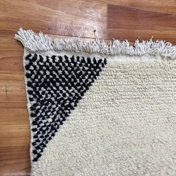 Mini alfombra hecha a mano 100cmx200cm – Wool, Modern (photo 5 of 8)