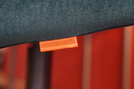 2 Montins Back Me Up Lounge Fauteuils – stoelen fauteuils, Leather, Metal (photo 2 of 8)