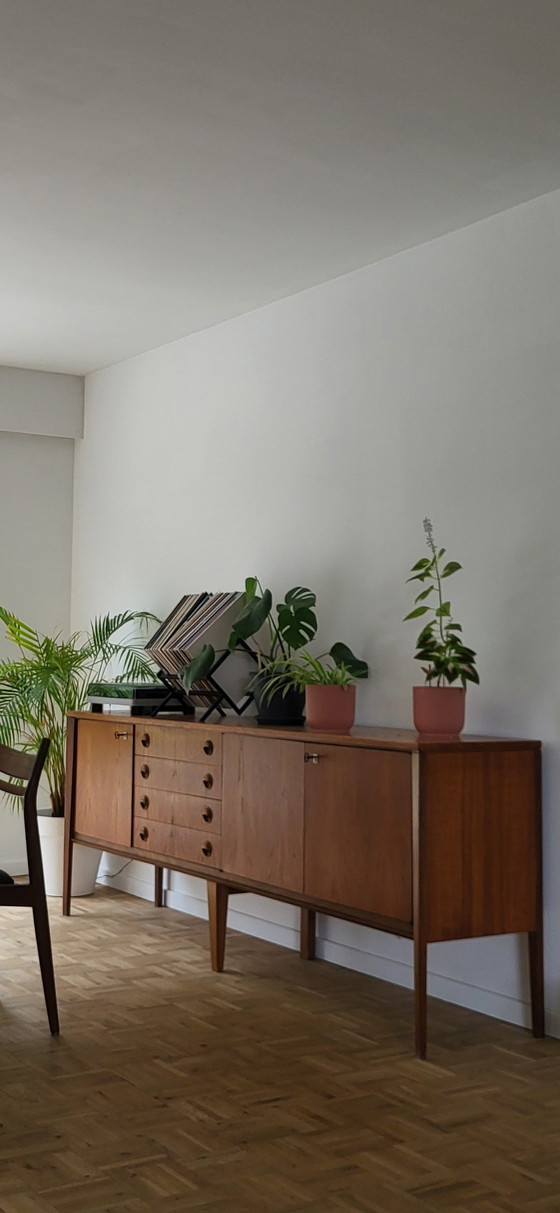 Berner Huwil Mid-century 60s teak Sideboard – Wood (photo 3 of 10)