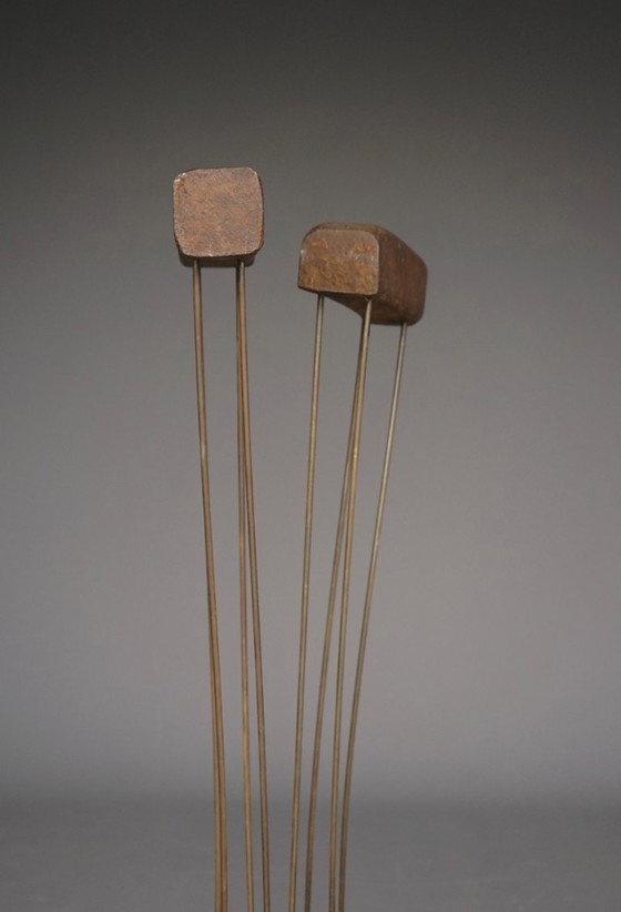 Image 1 of Abstract Kinetic Sculpture after Harry Bertoia, 1960s