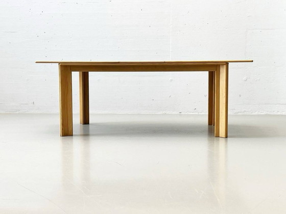 Image 1 of Set: 6 Stühle Modell Monk und Tisch von Afra und Tobia Scarpa für Molteni, 1973