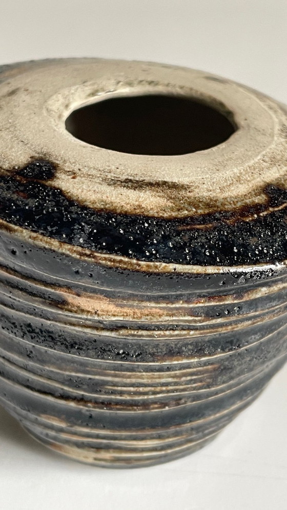 Image 1 of Vintage brutalistische handgemaakte vaas