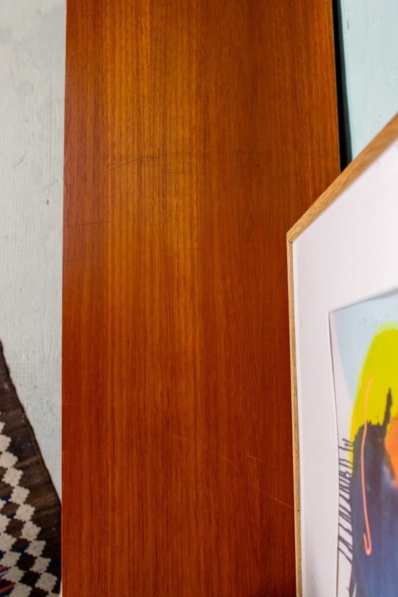 Image 1 of Vintage teak sideboard, chest of drawers, bookshelf, mid-century 1960s