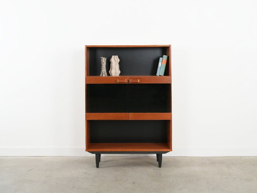 Vetrina in teak, design danese, anni '70, produzione: Danimarca