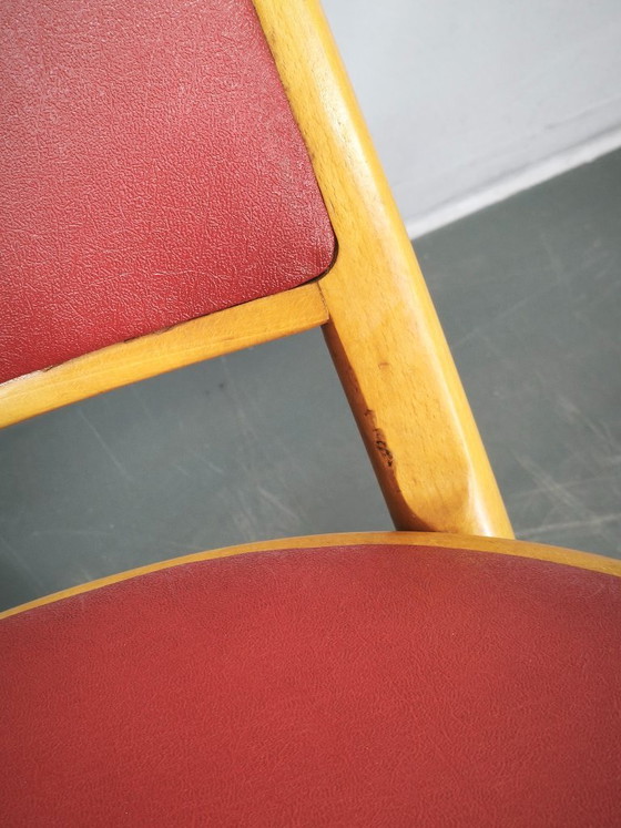 Image 1 of Ligna Adjustable Swivel Office Chair, Czechoslovakia, 1950s