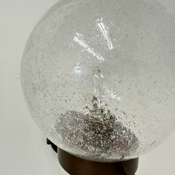 Image 1 of Set di 2 lampade da parete in vetro a globo per esterni di Lisa Pape, Svezia, anni '70