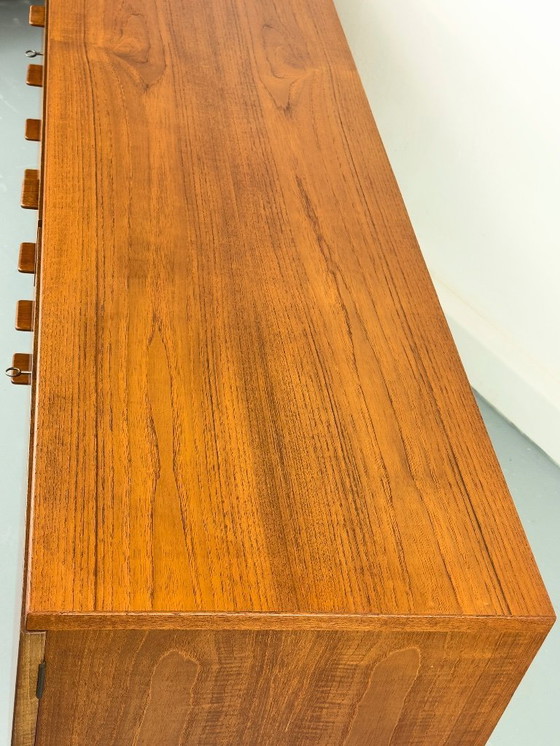 Image 1 of Teak sideboard by Hans J. Wegner for Ry Møbler, 1959