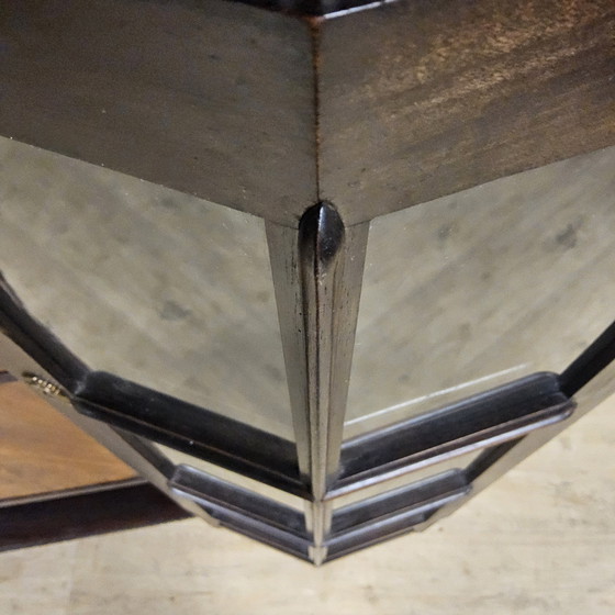 Image 1 of Buffet style Amsterdam School (J.Th Drilling Jr), meuble Art déco (Pays-Bas), boiseries en palissandre
