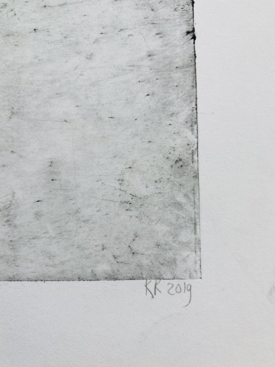 Image 1 of Krin Rinsema - Etching - Running Person