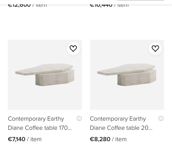 Image 1 of Armand & Francine Couchtisch 170 cm heller Sand LP 7.140 €
