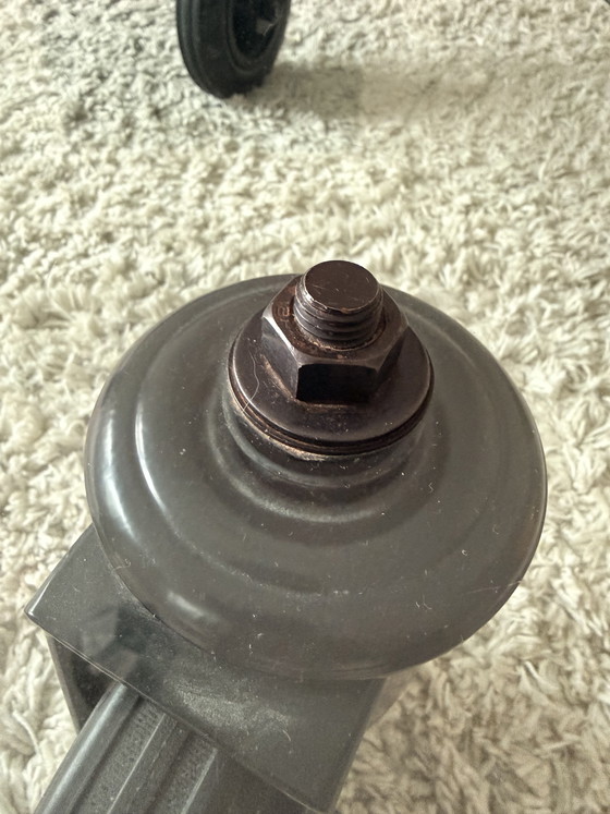 Image 1 of Gae Aulenti Fontana Arte “Tavolo Con Ruote”