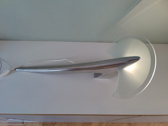 Image 1 of Alien Wall Lamp, Designed by Joan Auger and Produced by Taller Uno / Metalarte in Spain in the 1980s