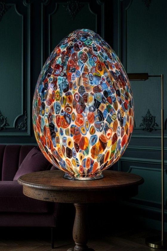 Image 1 of Lampada in vetro artistico di Murano h cm 60