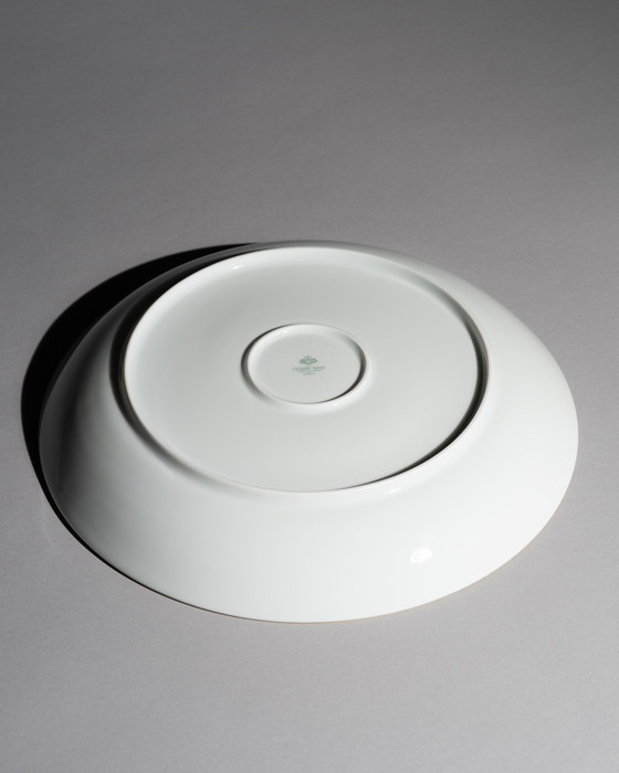 Image 1 of Rosenthal Classic Rose Vase & Matching Decorated Plate Multicolour Flora & Gold 