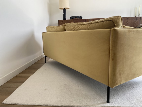 Image 1 of Polspotten PPno.2 Divano + Pouf Edizione Speciale – Velluto Ocra
