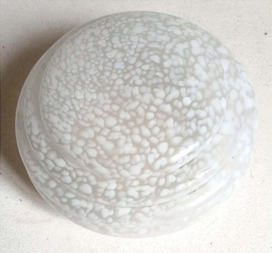 Image 1 of Lampada a sospensione Art Déco, vetro Clichy, altezza 52 cm