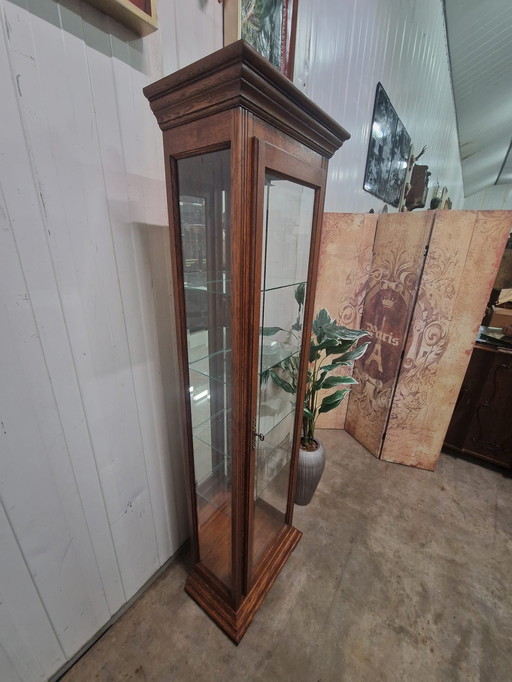 Classic display cabinet, china cabinet dim. 58x58cm and 199cm high.
