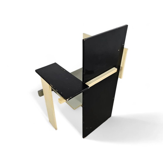 Old Berlin chair / Berlin Chair / Gerrit Rietveld / Signs of repair – Rietveld (Gerrit) (photo 3 of 26)