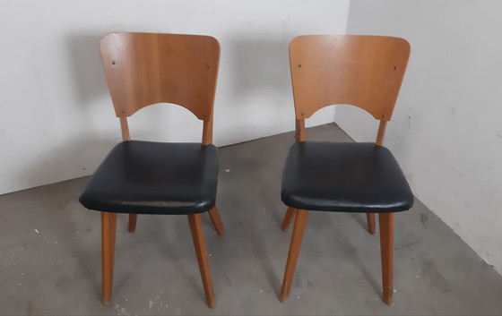 Image 1 of Satz von 2 dänischen Design-Esszimmerstühlen