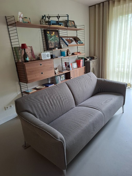 Mayon 2.5-Seater Sofa – Leolux, banken, Textile, Aluminium (photo 2 of 5)