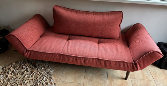 Image 1 of Sofa and sofa bed with matching ottoman