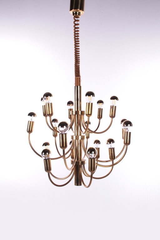 Lámpara colgante italiana vintage estilo Hollywood Regency