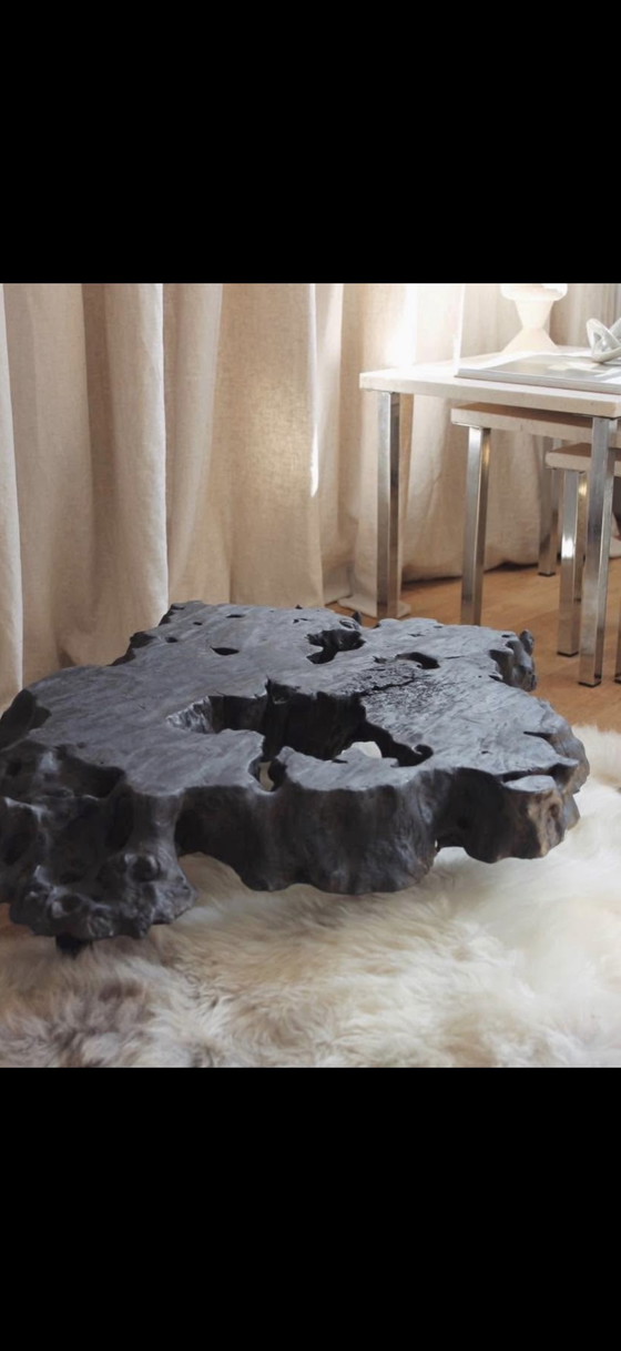 Image 1 of Tavolino basso in legno da caffè dalle Filippine