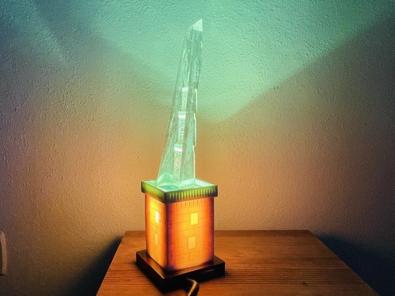 Image 1 of Luce notturna Krelmin, architettura futurista, dall'URSS