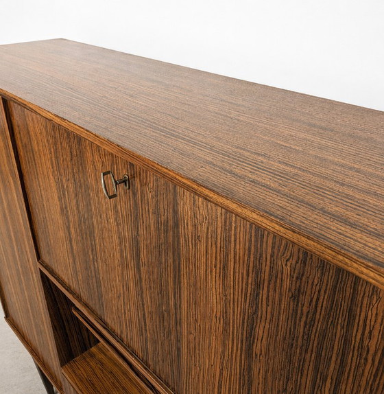 Credenza alta vintage di metà secolo con bancone/scrivania – Credenze alte, Wood (photo 4 of 9)