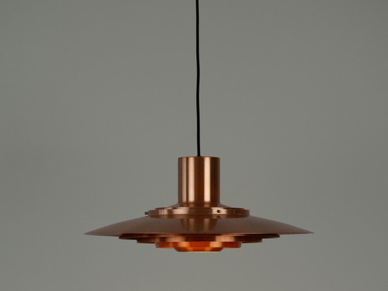 Lampe à Suspension P376 Vintage Danoise par Fabricius et Kastholm, Nordisk Solar, 1964 – Aluminium (photo 2 of 11)