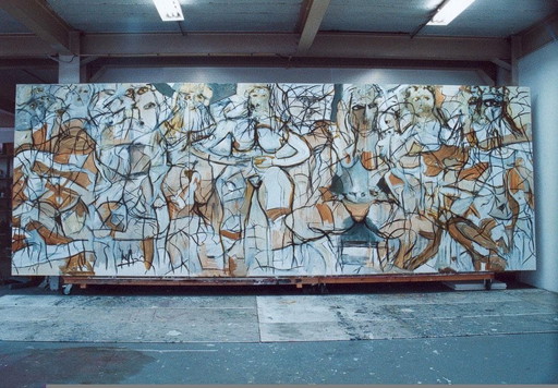 Triptyque (grand) d'Angelos Tassopoulus