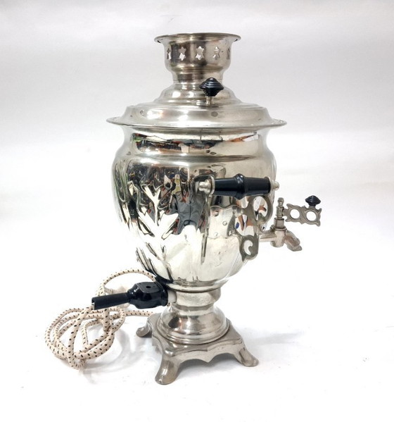 Image 1 of Vintage elektrische samovar Tula