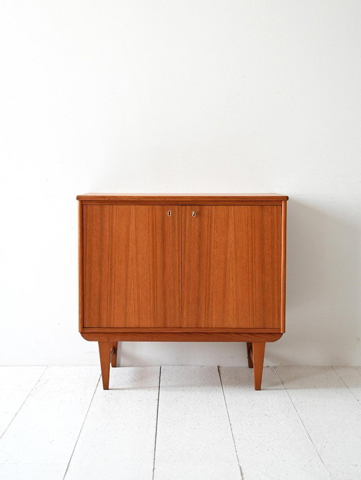 1960s Swedish Teak Storage Cabinet