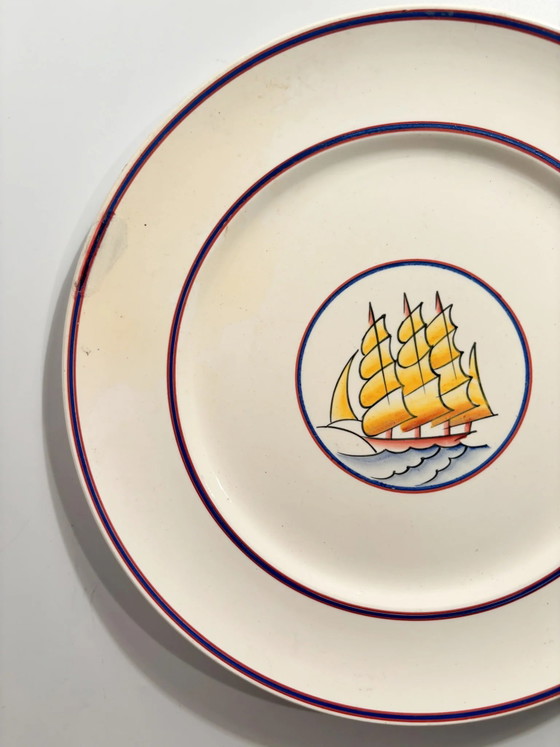 Porcelain Plate by Gio Ponti for Richard Ginori Velesca 1920s – Decorative Objects (photo 4 of 8)