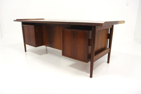 Bureau en Palissandre par Arne Vodder pour Sibast, Denmark, 1960, Bureaux (photo 5 sur 10)