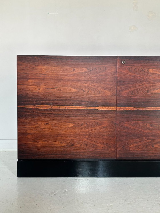 Image 1 of Rare Modernist Sideboard in Palisander Veneer by Oswald Vermaercke for V-Form, Belgium, 1960s