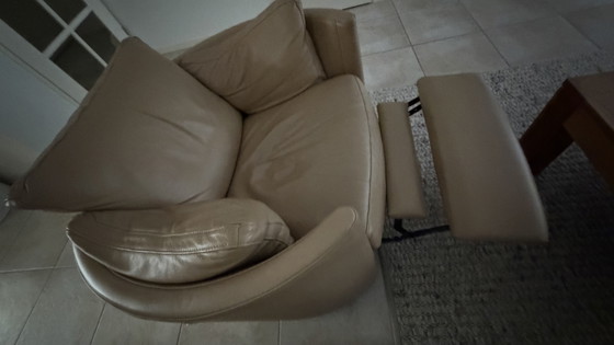 Image 1 of Moderne en luxe draaifauteuils Fama Moon - Set van twee