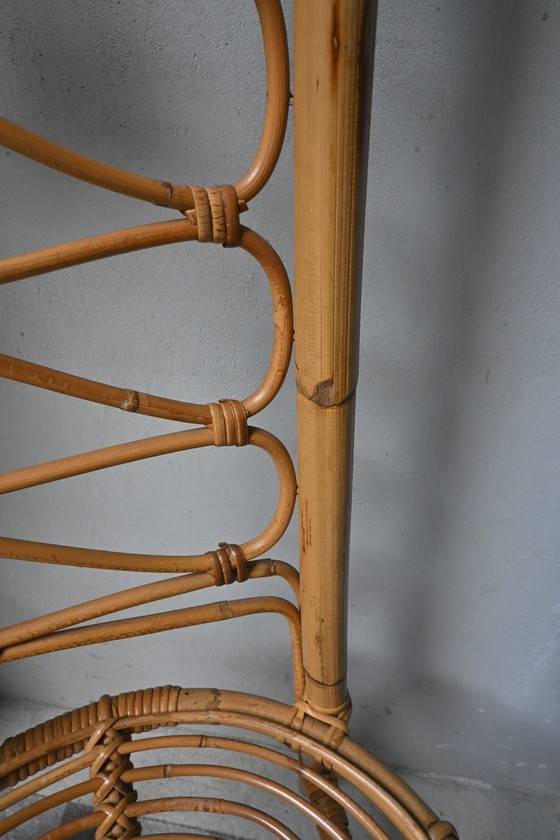 Image 1 of Rattan chair with high back, Rohé Noordwolde, 1960s