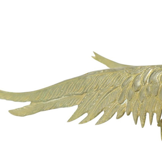 Image 1 of Vintage Couple Copper Pheasant Statues