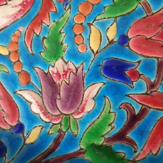 Image 1 of Bol octogonal Longwy avec 2 anses